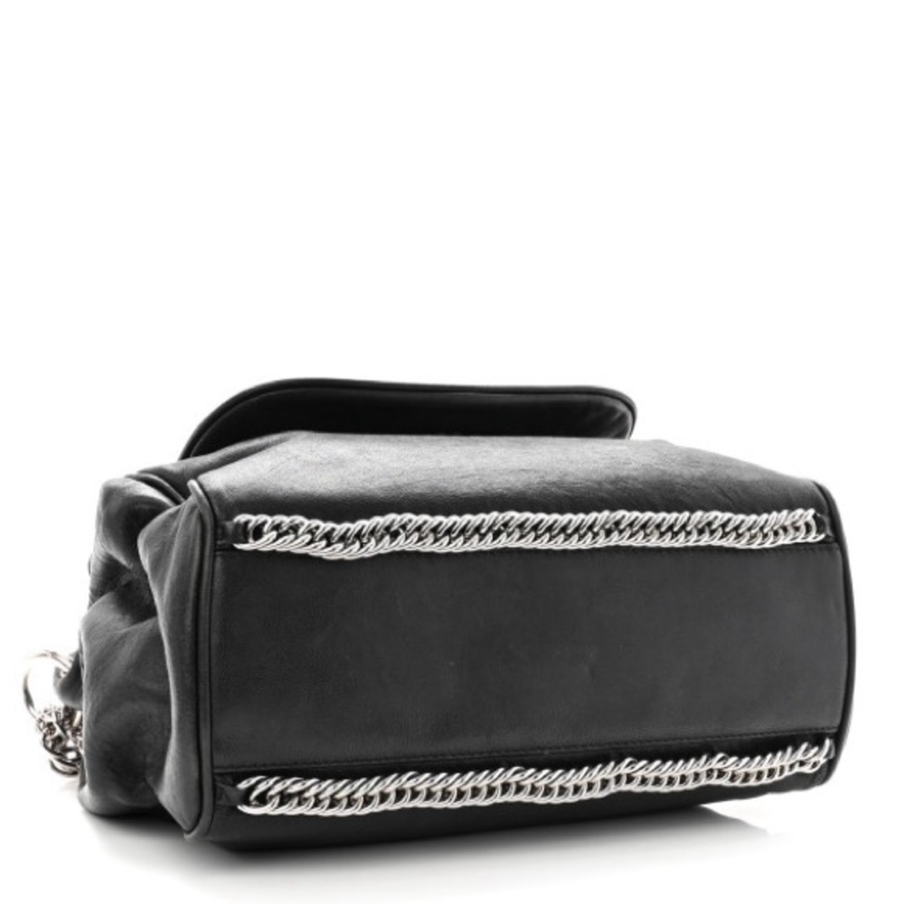 CHANEL Lambskin Quilted Bijoux Accordion Flap Crossbody double Strap shoulder - Picture 9 of 10